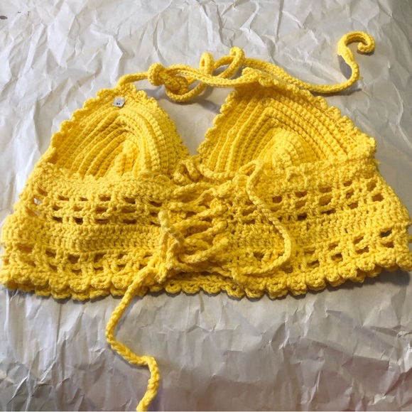 Handmade Crochet Bikini XL - Picture 3 of 15